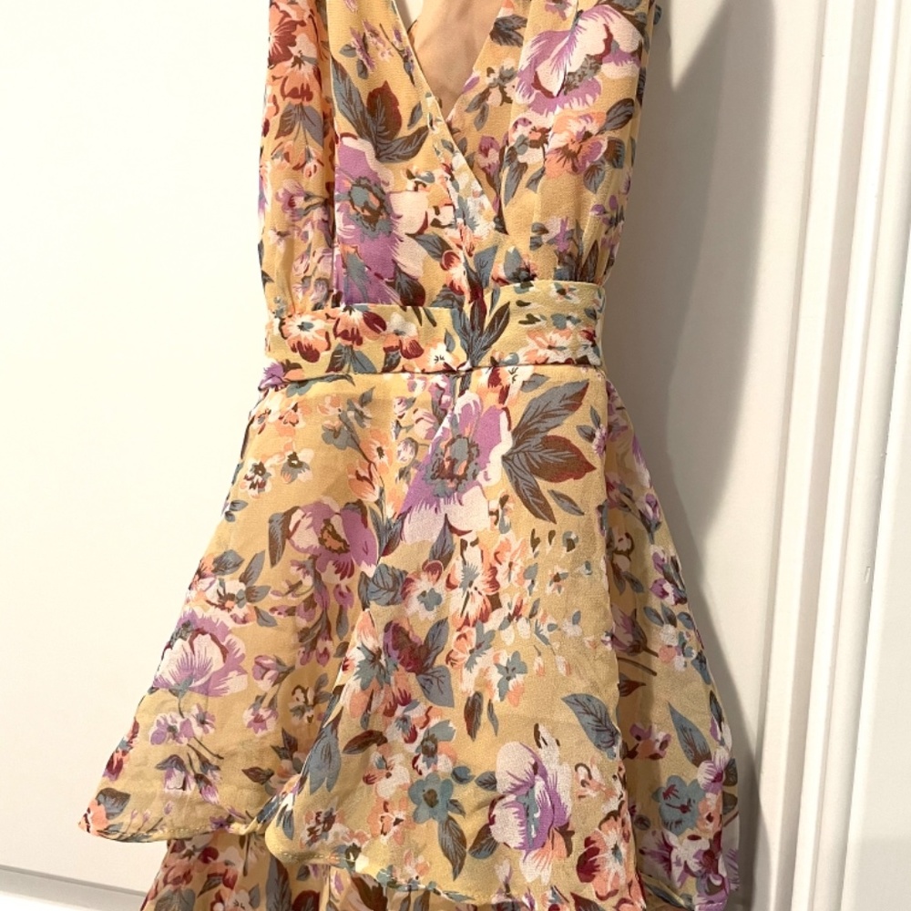 Astr Floral Tiered Maxi Dress - Picture 11 of 11